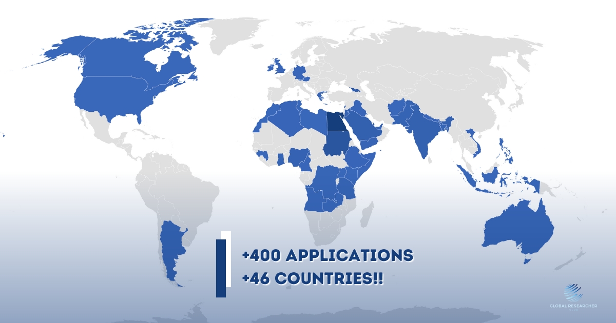 +400 Application from +46 Countries!! (2)