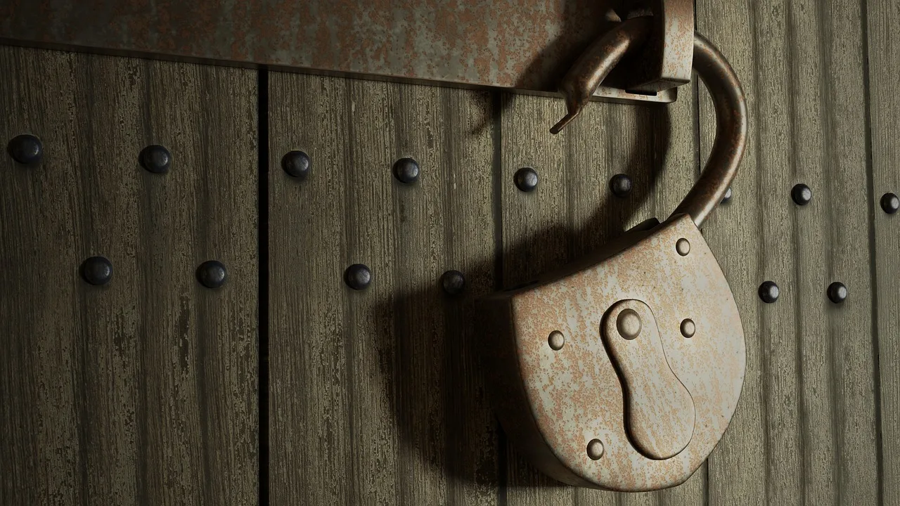 old gate, door, padlock, metal, rusty, open, iron, 3d, blender, padlock, padlock, padlock, padlock, padlock-3794253.jpg